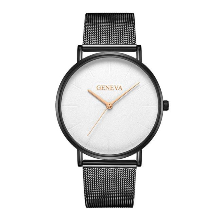 Luxury Ladies Watch - Anologue Movement Mesh Strap for Women