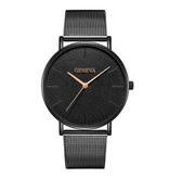 Geneva Luxury Ladies Watch - Anologue Movement Mesh Strap for Women