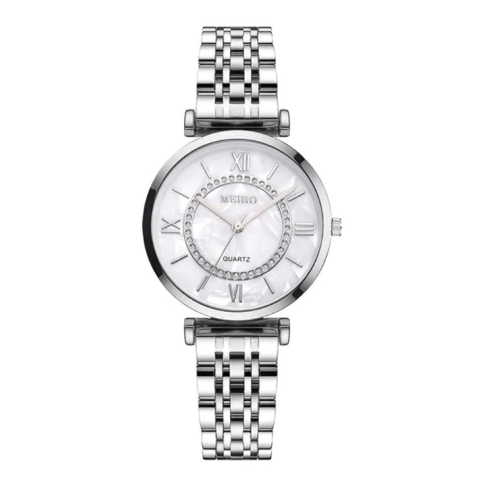 Ladies Crystal Watch - Reloj de lujo Anologue para mujer