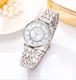 Meibo Ladies Crystal Watch - Anologue Luxusuhr für Damen