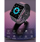 Nennbo T82 Smartwatch Smartband Smartphone Fitness Sport Activité Tracker Montre IPS iOS Android iPhone Samsung Huawei Noir