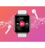 Nennbo T82 Smartwatch Smartband Smartfon Fitness Sport Activity Tracker Zegarek IPS iOS Android iPhone Samsung Huawei Czarny