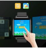 Nennbo T82 Smartwatch Smartband Smartfon Fitness Sport Activity Tracker Zegarek IPS iOS Android iPhone Samsung Huawei Czarny