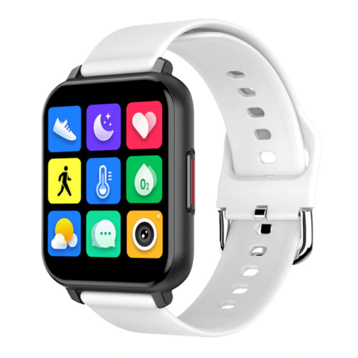 T82 Smartwatch Smartband Smartphone Fitness Deporte Rastreador de actividad Reloj IPS iOS Android iPhone Samsung Huawei Blanco