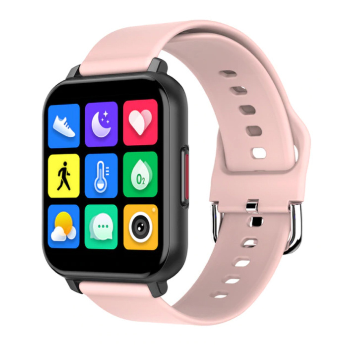 T82 Smartwatch Smartband Smartphone Fitness Deporte Rastreador de actividad Reloj IPS iOS Android iPhone Samsung Huawei Rosa