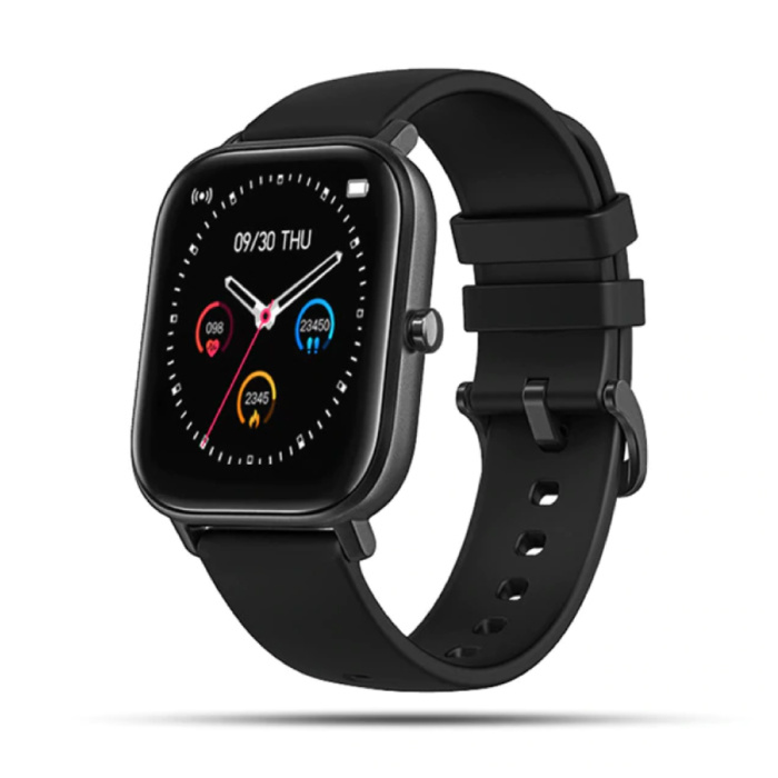 2020 Smartwatch Smartband Smartfon Fitness Sport Activity Tracker Zegarek IPS iOS Android iPhone Samsung Huawei Czarny