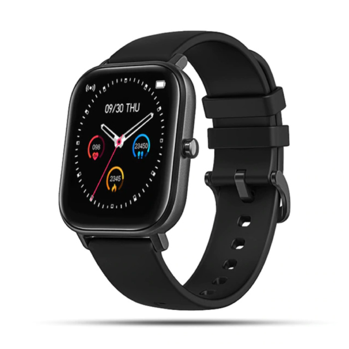 2020 Smartwatch Smartband Smartphone Fitness Deporte Rastreador de actividad Reloj IPS iOS Android iPhone Samsung Huawei Negro