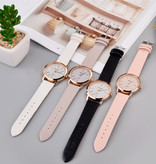 Yolako Quartz Watch Ladies - Anologue Luxury Watch for Women Pink