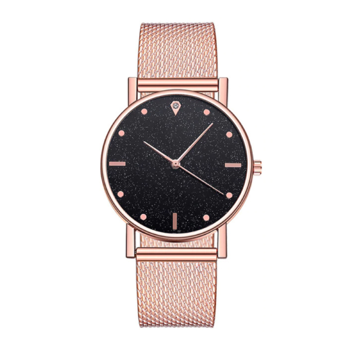 Montre à quartz pour femme - Mouvement Anologue de luxe pour femme