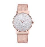 HEZHUKEJI Watch Quartz Ladies - Luxus-Anolog-Bewegung für Frauen