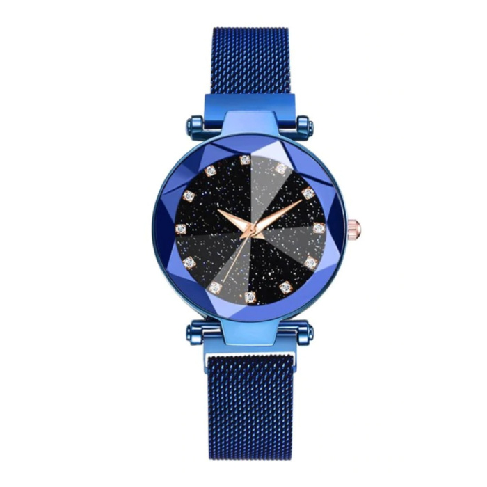 Starry Night Watch Ladies - Luxus-Anolog-Quarzwerk für Frauen Blau