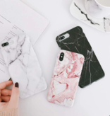 Moskado Coque iPhone 11 Pro Marble Texture - Coque antichoc brillante Granite Cover Cas TPU