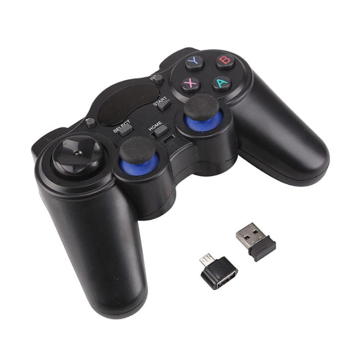 Gaming Controller for Android / PC / PS3 - Micro-USB Bluetooth Gamepad Black