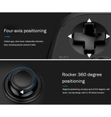 Stuff Certified® Controlador de juegos para Android / iOS / PC / PS3 - Bluetooth Gamepad Teléfono móvil Negro