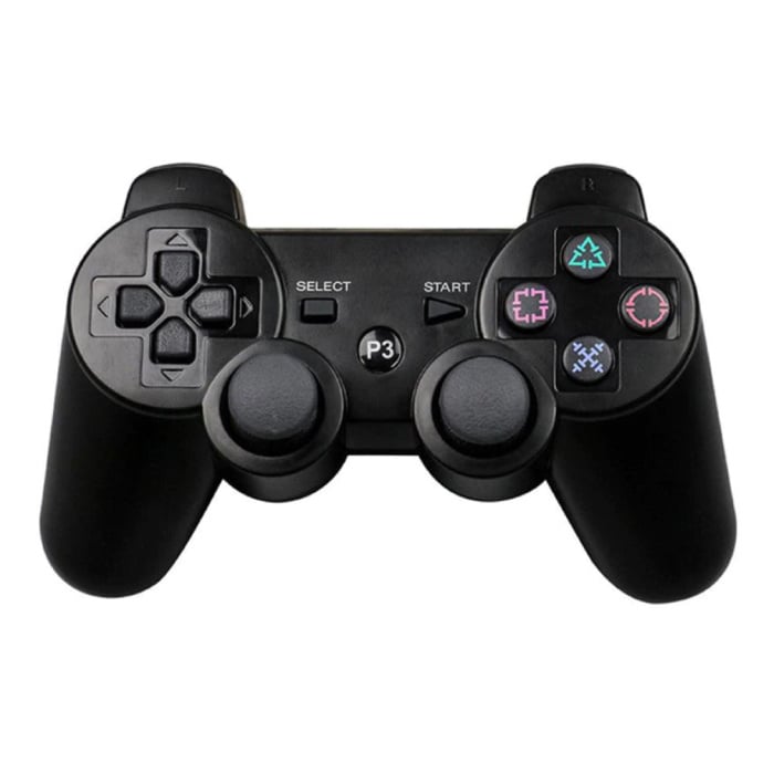 Gaming Controller for PlayStation 3 - PS3 Bluetooth Gamepad Black