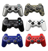 Stuff Certified® Gaming Controller für PlayStation 3 - PS3 Bluetooth Gamepad Silver