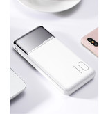 Kuulaa Powerbank 10,000mAh External Emergency Battery Battery Charger Charger White