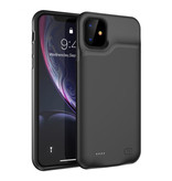 Stuff Certified® iPhone 11 Slim Powercase 6000mAh Powerbank Case Charger Battery Cover Case Black