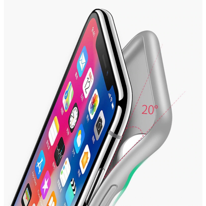 Stuff Certified® iPhone 11 Slim Powercase 6000mAh Carcasa Powerbank Carcasa Cubierta de batería Carcasa Negro