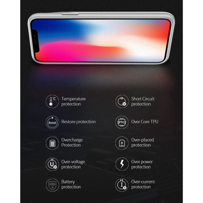 Stuff Certified® iPhone 11 Slim Powercase 6000mAh Carcasa Powerbank Carcasa Cubierta de batería Carcasa Negro