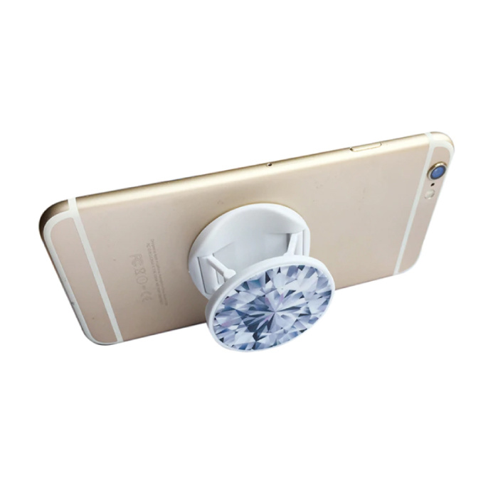 Stuff Certified® Bouton de téléphone Popgrip Support à ventouse Support de poignée Support de bouton Béquille