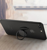 Stuff Certified® Magnetic Popgrip Phone Button Suction Cup Grip Socket Holder Bracket Button Kickstand Black