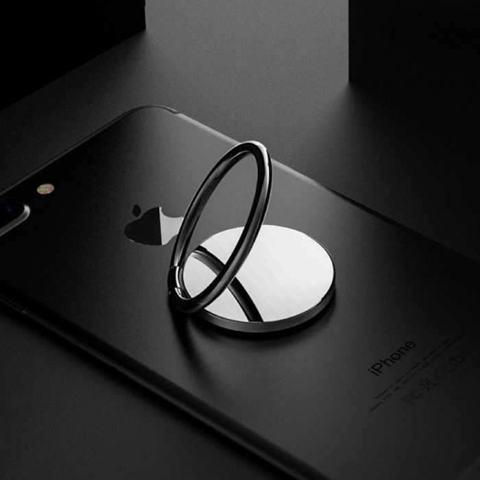 Stuff Certified® Pulsante magnetico per telefono Popgrip Pulsante per presa a ventosa Presa per presa Pulsante per staffa Cavalletto nero