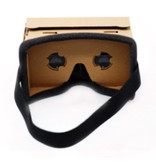 JINSERTA Gafas 3D de caja de realidad virtual de cartón VR para teléfonos inteligentes