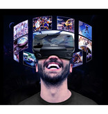 ETVR Vidrios 120 ° de la realidad virtual 3D de VR con teledirigido de Bluetooth para el teléfono