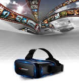 VRKODENG Gafas de Realidad Virtual 3D VR 90 ° para Smartphone