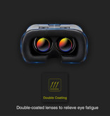 VRKODENG Occhiali per realtà virtuale 3D VR 90 ° per smartphone