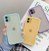 Stuff Certified® iPhone SE (2020) Bumper Case Funda Silicona TPU Antigolpes Verde