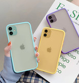 Stuff Certified® Coque Bumper iPhone XS Housse Silicone TPU Anti-Shock Vert