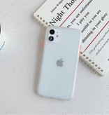 Stuff Certified® iPhone SE (2020) Bumper Case Case Cover Silicone TPU Anti-Shock Transparent