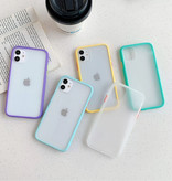 Stuff Certified® iPhone XS Bumper Hoesje Case Cover Silicone TPU Anti-Shock Blauw