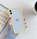 Stuff Certified® iPhone 11 Pro Bumper Case Case Cover Silicone TPU Anti-Shock Yellow