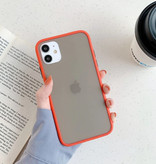 Stuff Certified® iPhone XS Bumper Case Case Cover Silicone TPU Anti-Shock Red