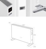 Xiaomi Smartmi Calentador Calentador eléctrico Calentador de radiador Enchufe de calefacción Calentador de pared Chimenea
