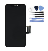 Stuff Certified® iPhone 11 Screen (Touchscreen + OLED + Parts) AAA + Quality - Black + Tools