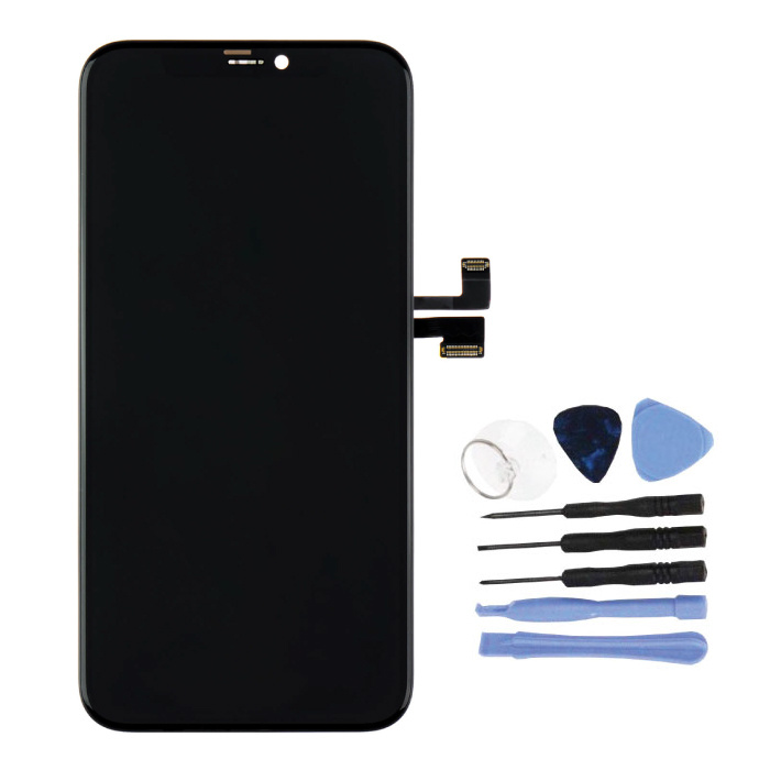 Schermo iPhone 11 Pro (Touchscreen + OLED + Parti) Qualità AAA+ - Nero + Strumenti