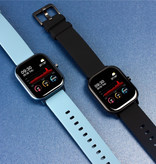 COLMI P8 Smartwatch Smartband Smartphone Fitness Deporte Rastreador de actividad Reloj OLED iOS iPhone Android Correa de silicona Oro rosa