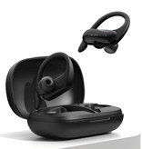 Dacom Atleta Auriculares inalámbricos con gancho para la oreja Deporte - Control táctil - TWS Bluetooth 5.0 Auriculares inalámbricos Auriculares Auriculares Auriculares Negro