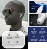 Lenovo Auriculares inalámbricos LP1 - True Touch Control TWS Auriculares Bluetooth 5.0 Auriculares inalámbricos Auriculares Auriculares Negro