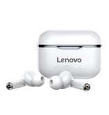 Lenovo Écouteurs sans fil LP1 - Écouteurs True Touch Control TWS Bluetooth 5.0 Écouteurs sans fil Écouteurs rouges