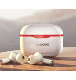 Lenovo Écouteurs sans fil LP1 - Écouteurs True Touch Control TWS Bluetooth 5.0 Écouteurs sans fil Écouteurs rouges