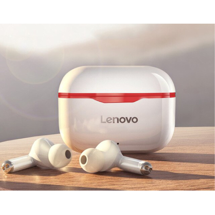 Lenovo LP1 Auriculares inalámbricos - Es cierto control táctil Bluetooth  Auriculares