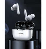 Lenovo Bezprzewodowe słuchawki LP1 - True Touch Control Słuchawki TWS Bezprzewodowe słuchawki Bluetooth 5.0 Słuchawki Słuchawki szare