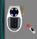 Cikuso Chauffage électrique avec télécommande radiateur radiateur prise de chauffage radiateur mural portable