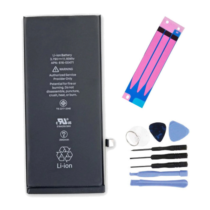 iPhone XR Battery / Battery A + Quality + Tools & Battery Sticker