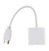 Stuff Certified® VGA to HDMI Cable - 1080p Full HD High Speed White